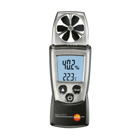 Анемометр testo 410-2 c крильчаткою 40 мм та вимірюванням вологості