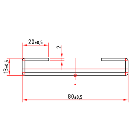 KBE 208 x 2,0 mm