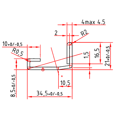 KBE S 3772 x 2,0 mm