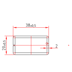 KBE 604 x 2,0 mm