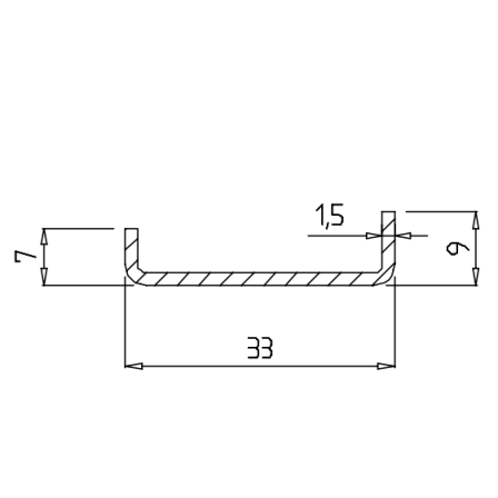 KBE 639 x 1,5 mm