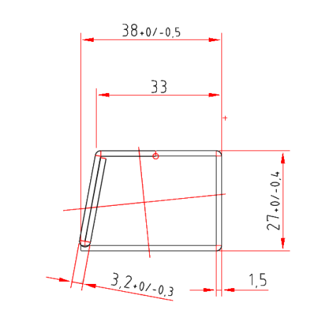 Kömmerling V 025 x 1,5 mm