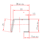 Kömmerling V 026 x 1,5 mm