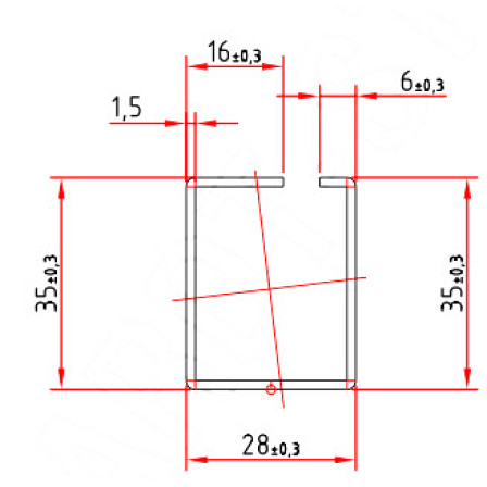 REHAU  Art.-Nr. 237 091 x 1,5 mm