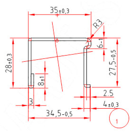 REHAU  Art.-Nr. 244 516 x 1,5 mm
