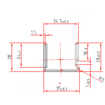 REHAU  Art.-Nr. 244 536 x 2,0 mm