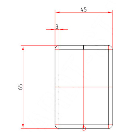 VEKA 113.286.3 x 3,0 mm
