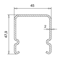 VEKA 113.368.2x2,0mm