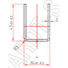aluplast Art.-Nr. 229.005 x 2,0 mm