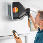 Комплект testo 400 ОВК 2 для визначення об'ємної витрати та швидкості потоку
