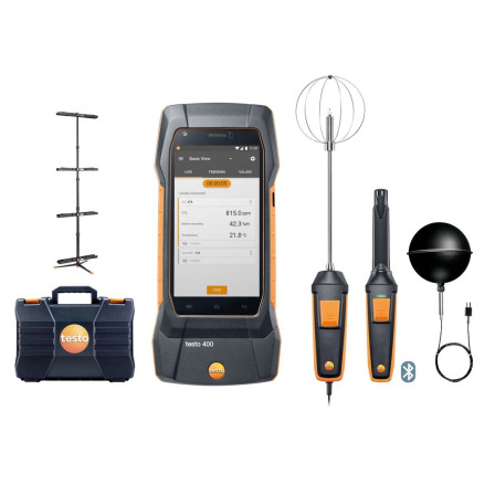 Комплект testo 400 зі штативом для вимірювання параметрів мікроклімату